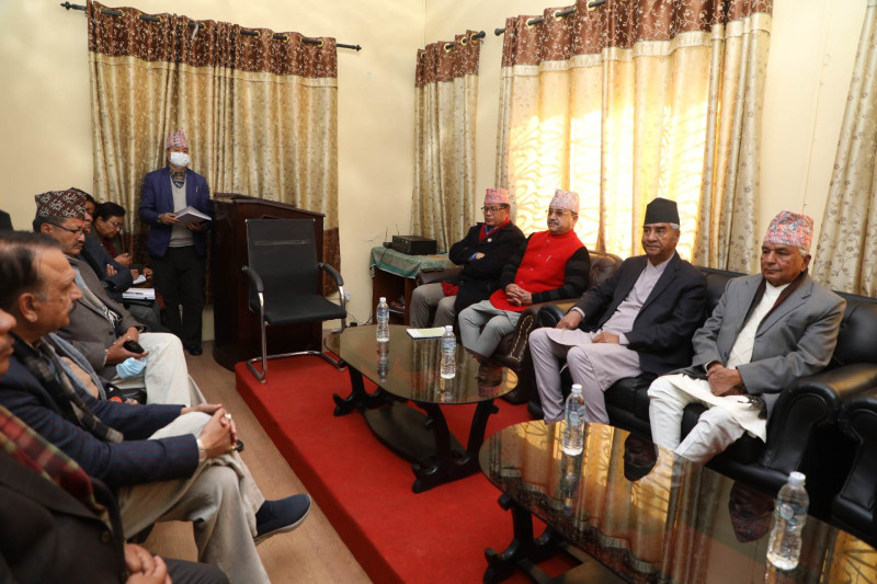 उपसभामुख उम्मेदवार तय गर्न कांग्रेस पदाधिकारी बैठक बस्दै